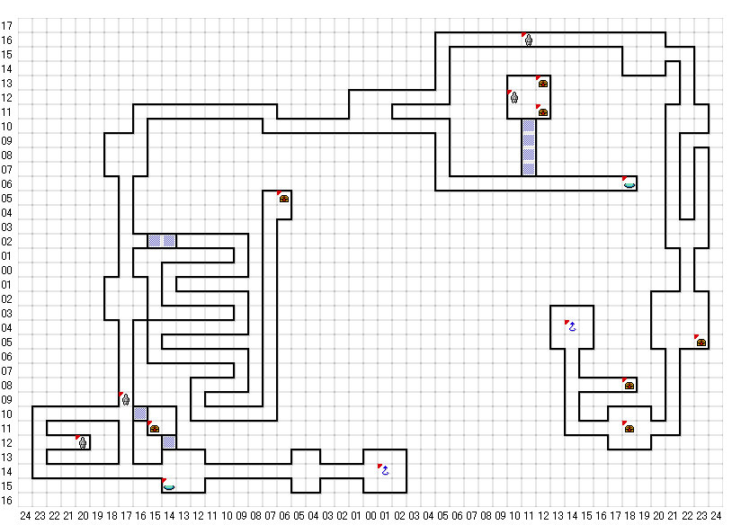 一の月想海 第二層 MAP - 【PSP】Fate/EXTRA 2ch 攻略 まとめ